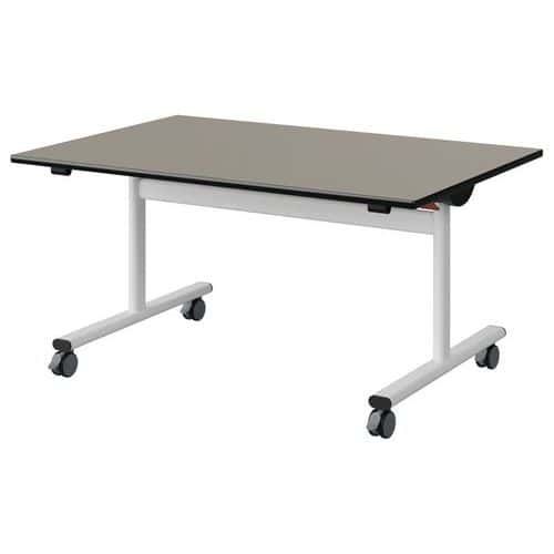 TABLE MALIBU RAB 120X80 T3 DL ST ANTIB GRIS U727/NO BLC 9016