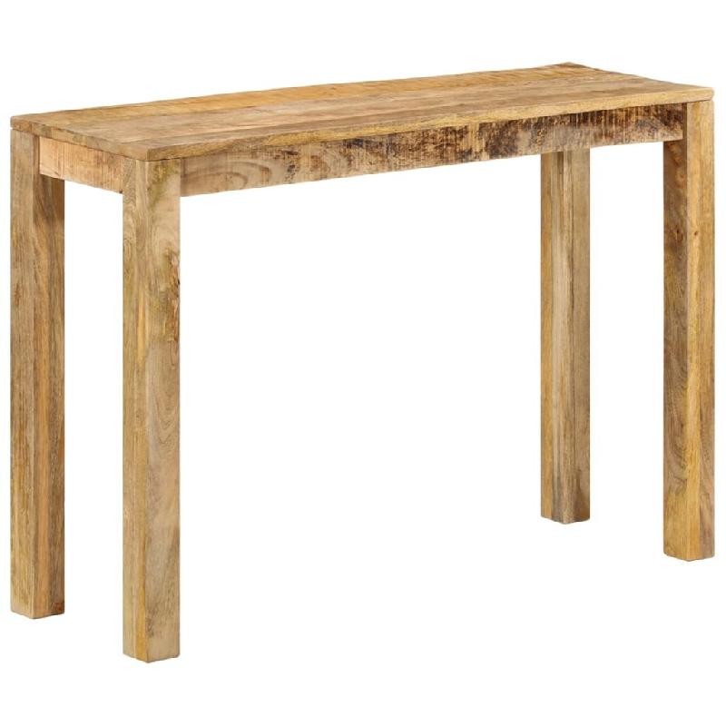 VidaXL Table console 110x35x76 cm Bois de manguier brut  Modèle Atlas Bois - 337270XL_0