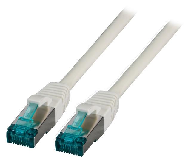 EFB Elektronik MK6001.3G - Câble réseau RJ-45 Cat6a 3 m S/FTP (S-STP) - Gris - Connecteurs plaqués or_0