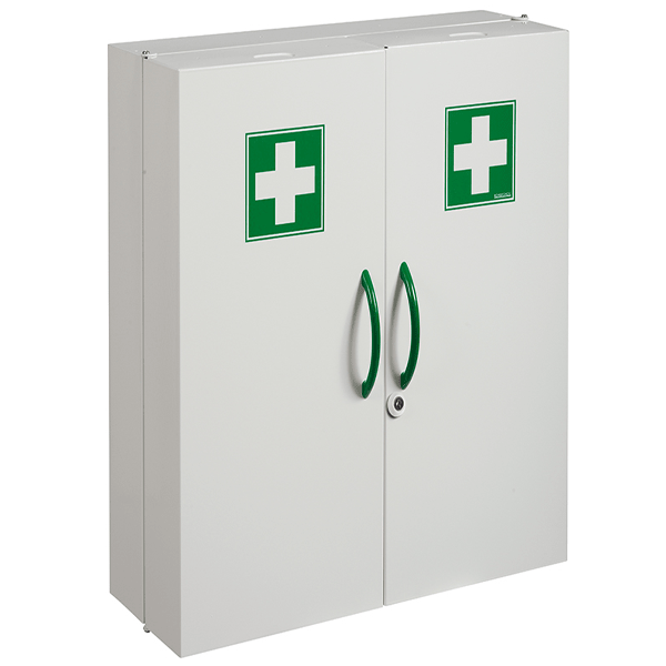 ARMOIRE À PHARMACIE MURALE ROSSIGNOL 2 PORTES AVEC CLÉ 540X200X520MM