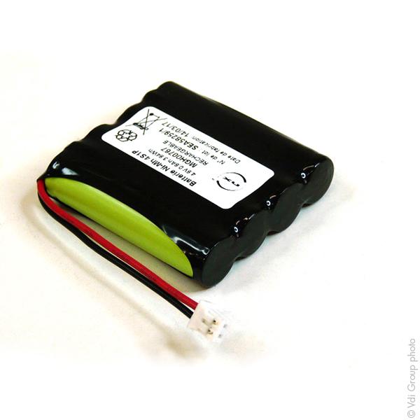 BATTERIE NIMH 4X AAA 4S1P ST1 4.8V 0.8AH JST_0