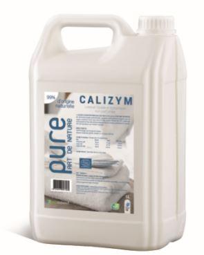 Calizym - Lessive liquide enzymatique Ecocert non parfumée 5L - Nouvelle formule - Bon pouvoir dégraissant et élimination des salissures tenaces_0