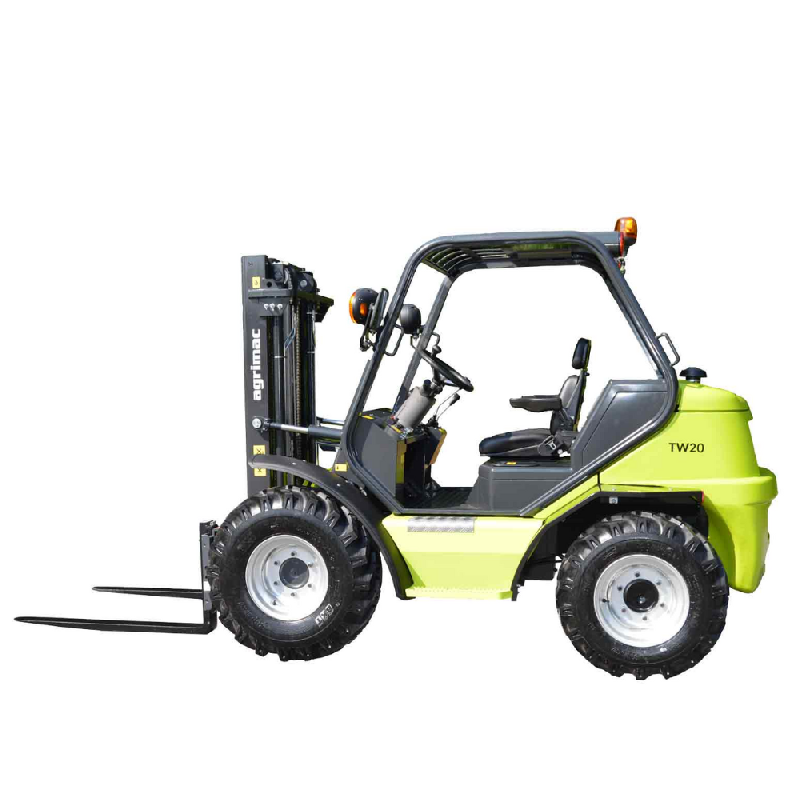 Chariot Élévateur Tout-Terrain TW20  Alpes  idéal pour les travaux de construction et agricoles -  disponible en achat neuf et en location de courte à longue durée_0