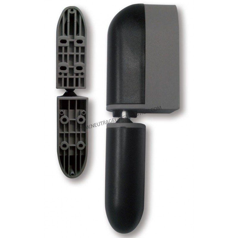 Charnière composite auto-réglable 68po - épaisseur de porte 68 mm - interchangeable gauche/droite_0