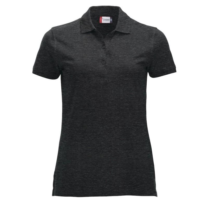 Polo femme manches courtes Classic Marion S/S - patte 3 boutons ton sur ton - grand teint - lavage 60°_0