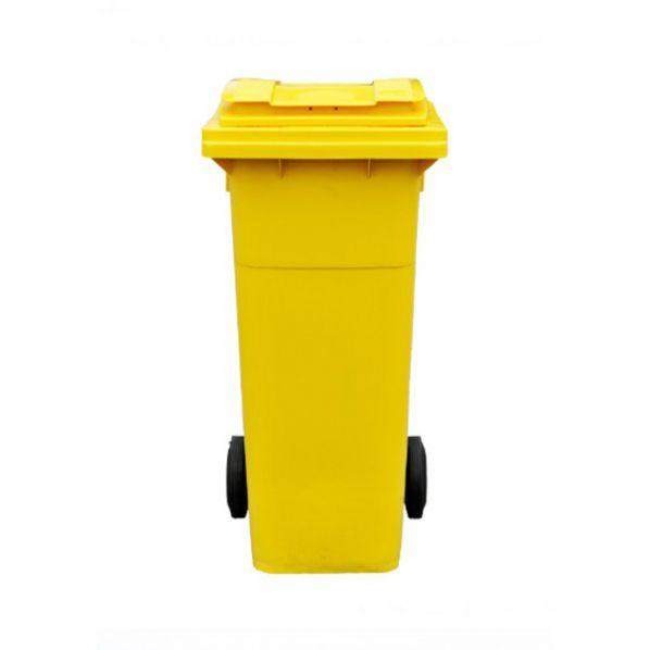 Conteneur poubelle - 140 litres Jaune_0