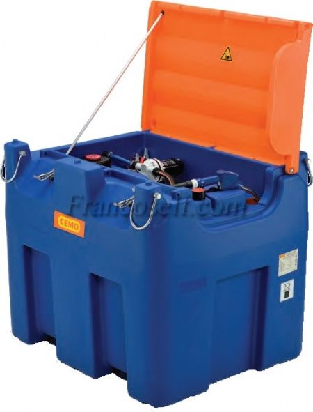 Cuve AdBlue Francoself - 980 L - Pompe électrique 12 V - Compatible chantier et site d'exploitation_0
