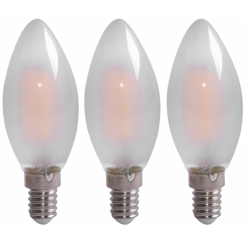 Ampoule Bougie 15w e14 Opal Blanc Mat Ampoule Ampoules lampes à incandescence 15 watts
