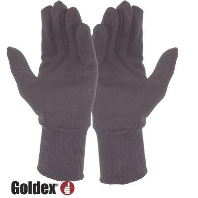 GANTS JERSEY GRATTÉ MARRON 400JM GOLDEX_0