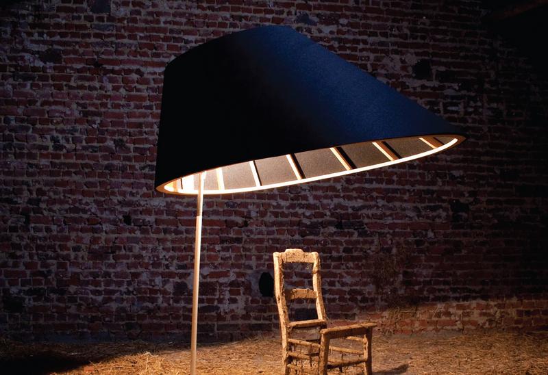 Lampadaire acoustique BuzziShade Standing_0