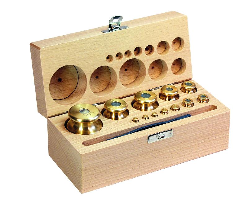 Poids contrôle - Coffret bois - Classe M1 - de 1g à 100g #4443KE_0