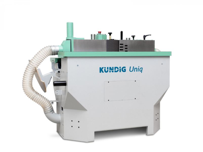 Ponceuse de chants pour le ponçage de pièces cintrées de faible rayon - Ref UNIQ-KUND_0