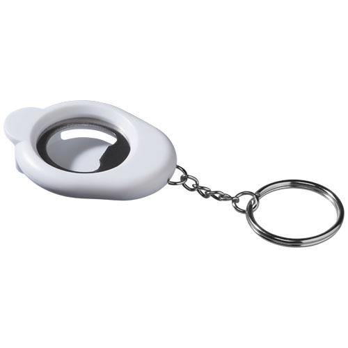 Porte-clés décapsuleur Cappi 10449901 - pratique pour bouteilles et cannettes en plastique ABS_0