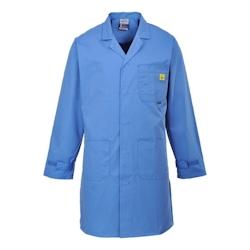 Portwest - Blouse de travail antistatique ESD Bleu Taille XS - XS 5036108180103_0