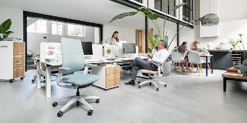 Fauteuil de travail ergonomique Se:flex - réglage automatique en fonction du poids - ADC_0