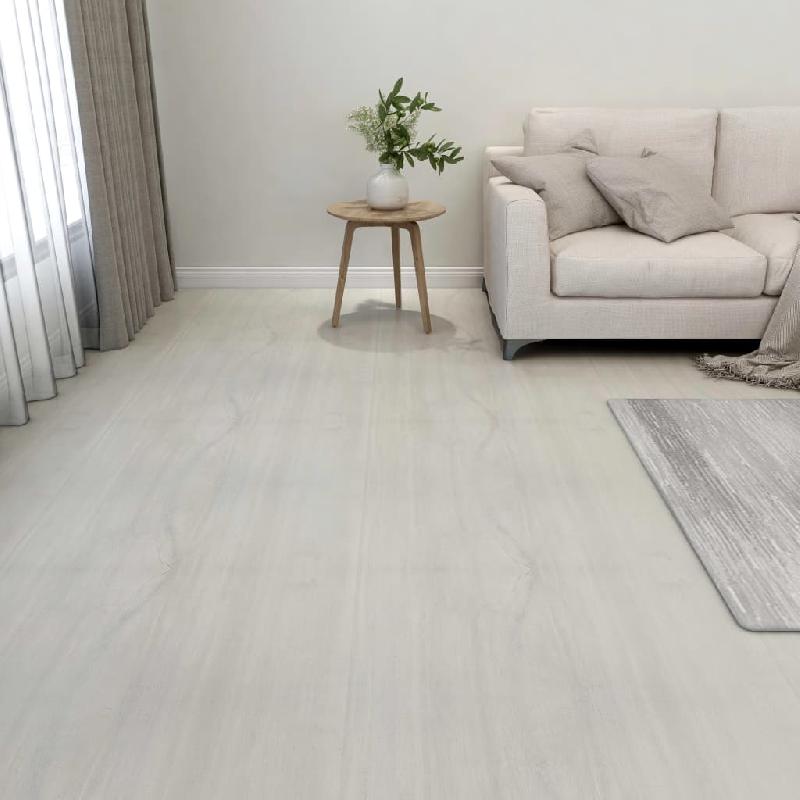 Vidaxl planches de plancher autoadhésives 55 pcs pvc 5,11 m² crème 324656_0
