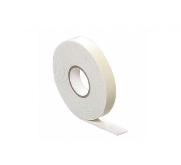 Adhésif double face 753326 - rouleau de 50 m - largeur 18 mm - idéal pour goulottes et passages plancher_0