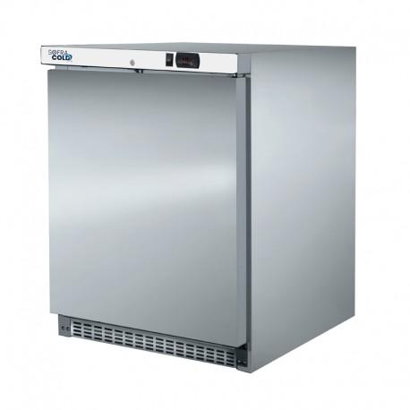 Armoire réfrigérée négative inox 1 porte pleine 200 litres gaz r290 - AE201NI_0
