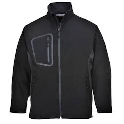 Blouson softshell  Duo bicolore noir T.M Portwest - noir polyester 5036108172283_0
