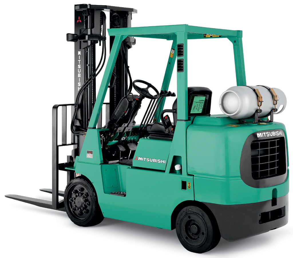 Chariot élévateur gaz à bandage Mitsubishi 7000 kg FGC70K (STC) - compact et performant pour espaces confinés_0