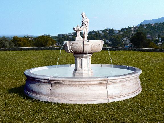 Fontaine de jardin avec bac réf 1317_0