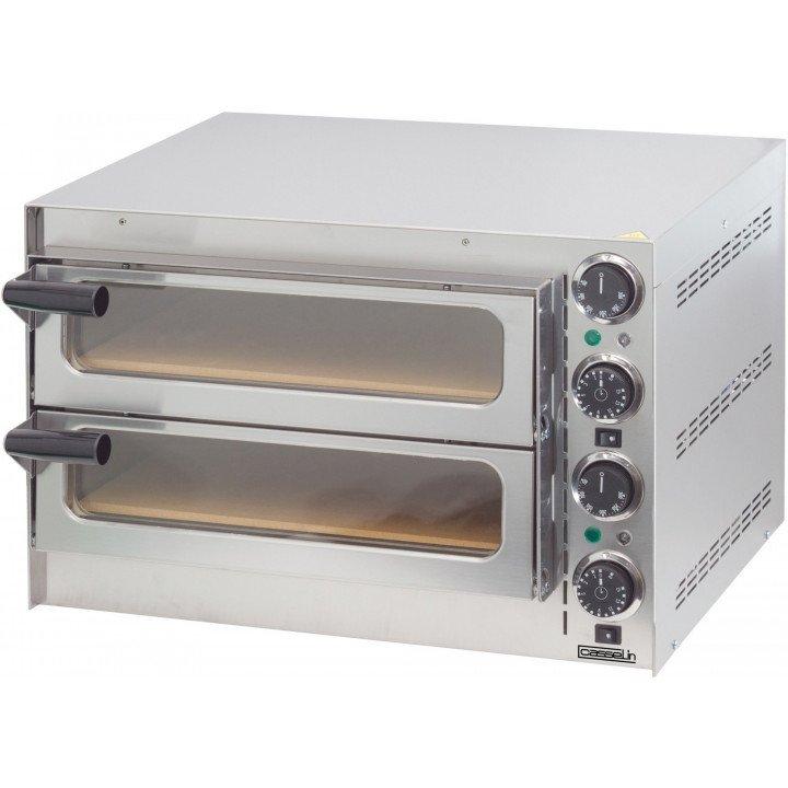 Four inox à pizza 2 chambres 2700 W, 220 V - MONO_0