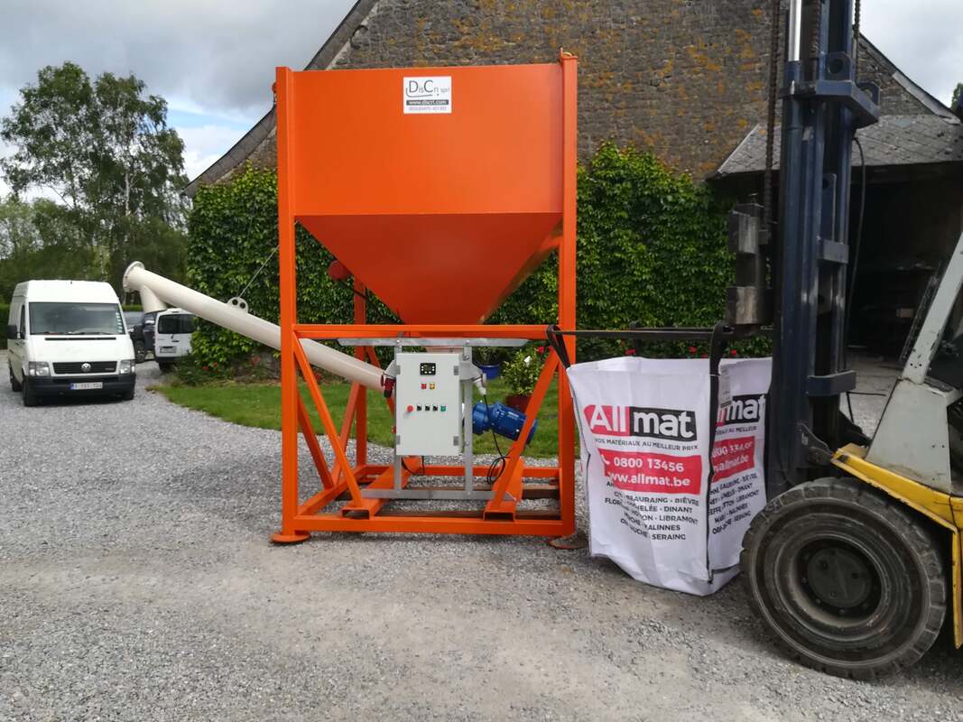 Godets à Bigbags - 750, 1000, 1500 litres - Haute résistance - Remplissage rapide_0