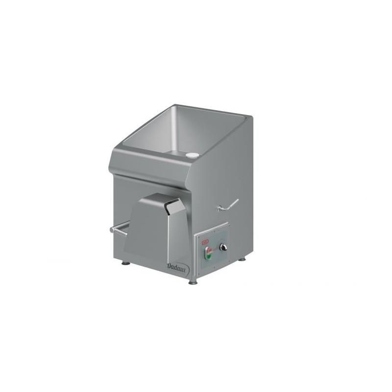 Hachoir laboratoire TX98DC - entièrement inox 18-10, double coupe, grille 5 mm, triphasé 220/380 V_0