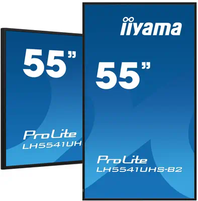 Iiyama LH5541UHS-B2 àÉcran d'affichage dynamique En forme de kiosk 138,7 cm (54.6
