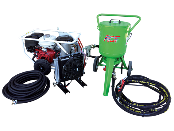 Kit complet d'aérogommage pour les travaux de décapage et d'hydrogommage - MAXI CALAO_0