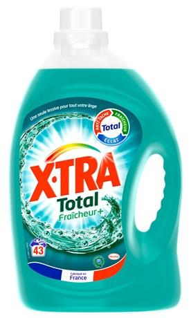 LESSIVE LIQUIDE X-TRA TOTAL FRAÎCHEUR 3.01 L