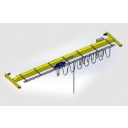 Pont roulant monopoutre - Secal - conception compacte avec variateur de vitesse_0