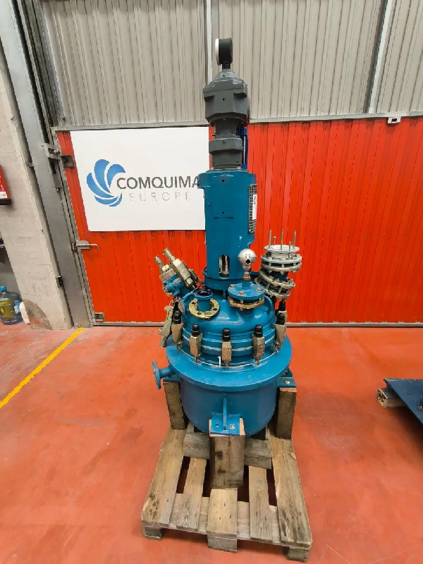 Réacteur émail dietrich atex 127 litres avec veste et agitation_105 - référence                        :                         c13332_0