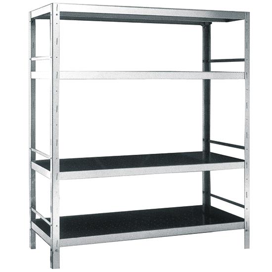 Étagère en acier inox avec 4 tablettes, 1500x500x1800 mm - SL1850150_0