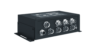 Routeur 4G ferroviaire PoE+ - 2 x LAN, 1 x RS232, USB, GPS, 2 x SIM - Certifié EN 50155 - Référence: ICR-3831BD_0