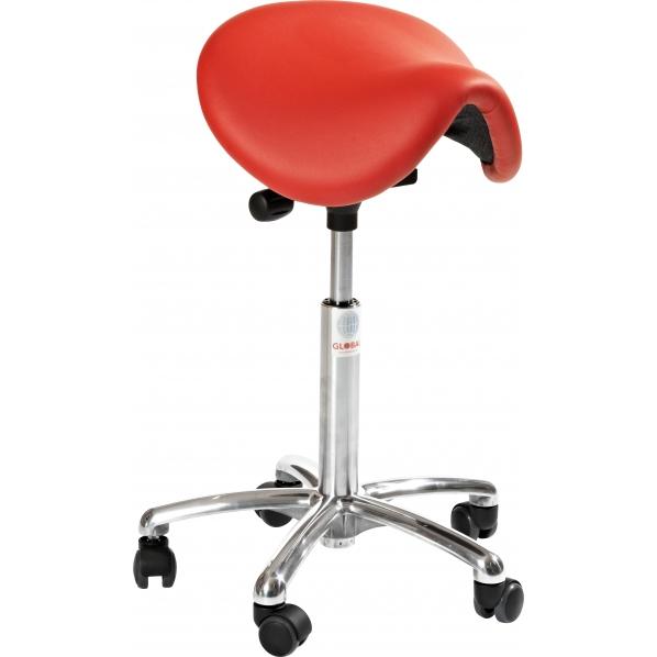 Siège selle professionnel DALTON Version 4 - Sans dossier - Rembourrage en mousse - Fabriqué au Danemark - Garantie 5 ans_0