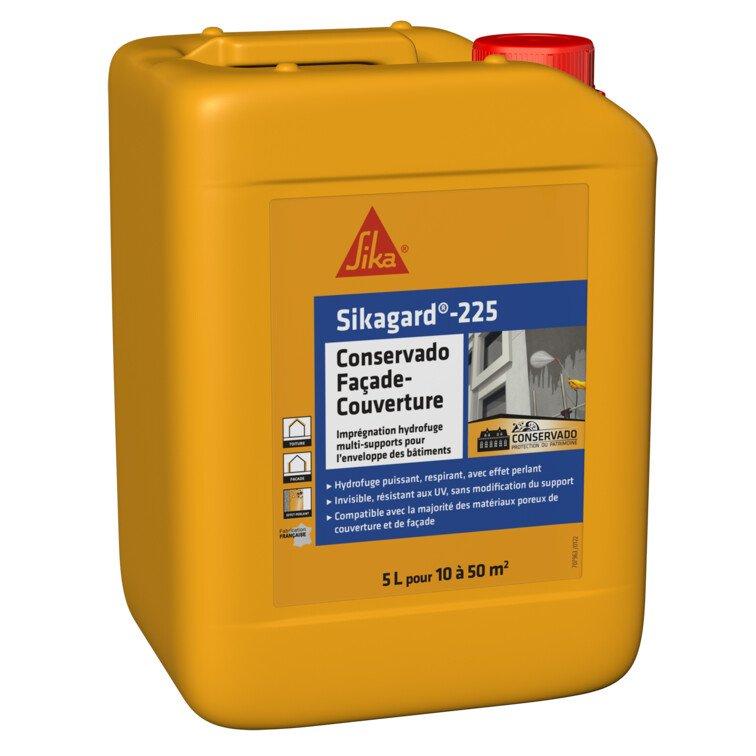 Sikagard®-225 Conservado - Finition satinée pour façades et toitures, hydrofuge puissant et résistant aux intempéries_0