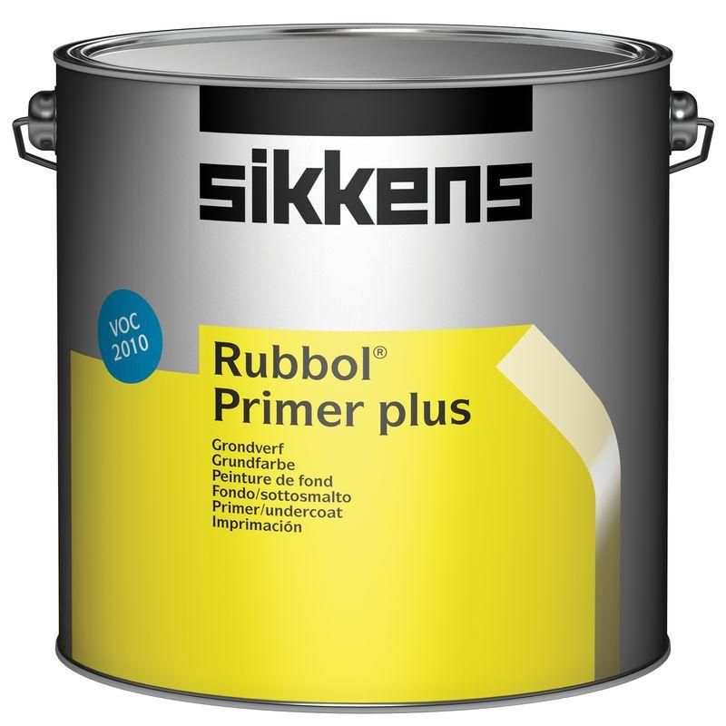 PRIMER PLUS SIKKENS RUBBOL 1 LITRE BLANC PUR RAL 9010