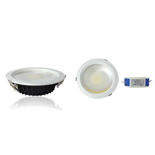 Spot LED encastrable NUMI7650 - Downlight blanc rond 28W 3000°K_0