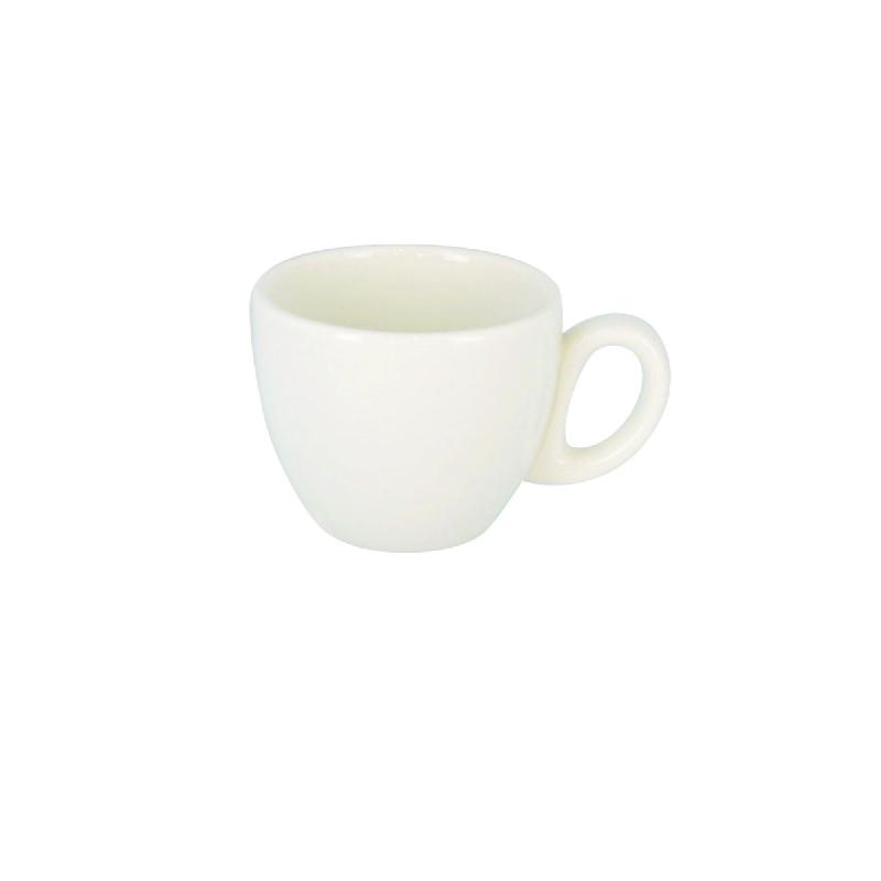 TASSE À EXPRESSO ROND IVOIRE PORCELAINE 8 CL Ø 6,4 CM BARISTA RAK