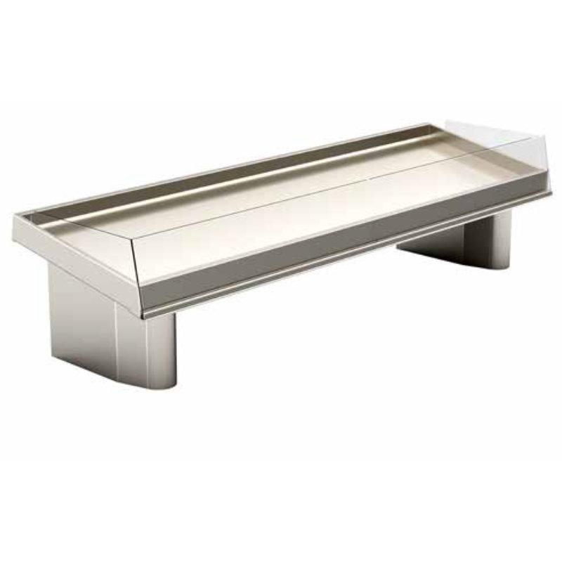 Étals à poisson Perla - entièrement en inox - pour poissons, crustacés et coquillages_0