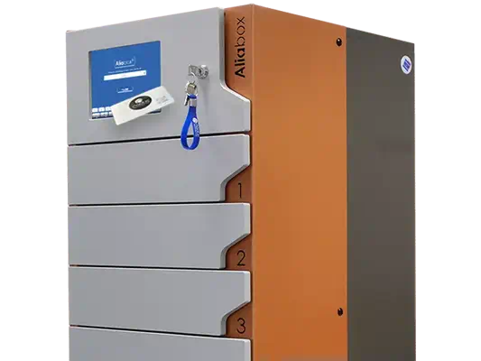 Aliabox 10 Casiers - Non connectée - Stockage et_0