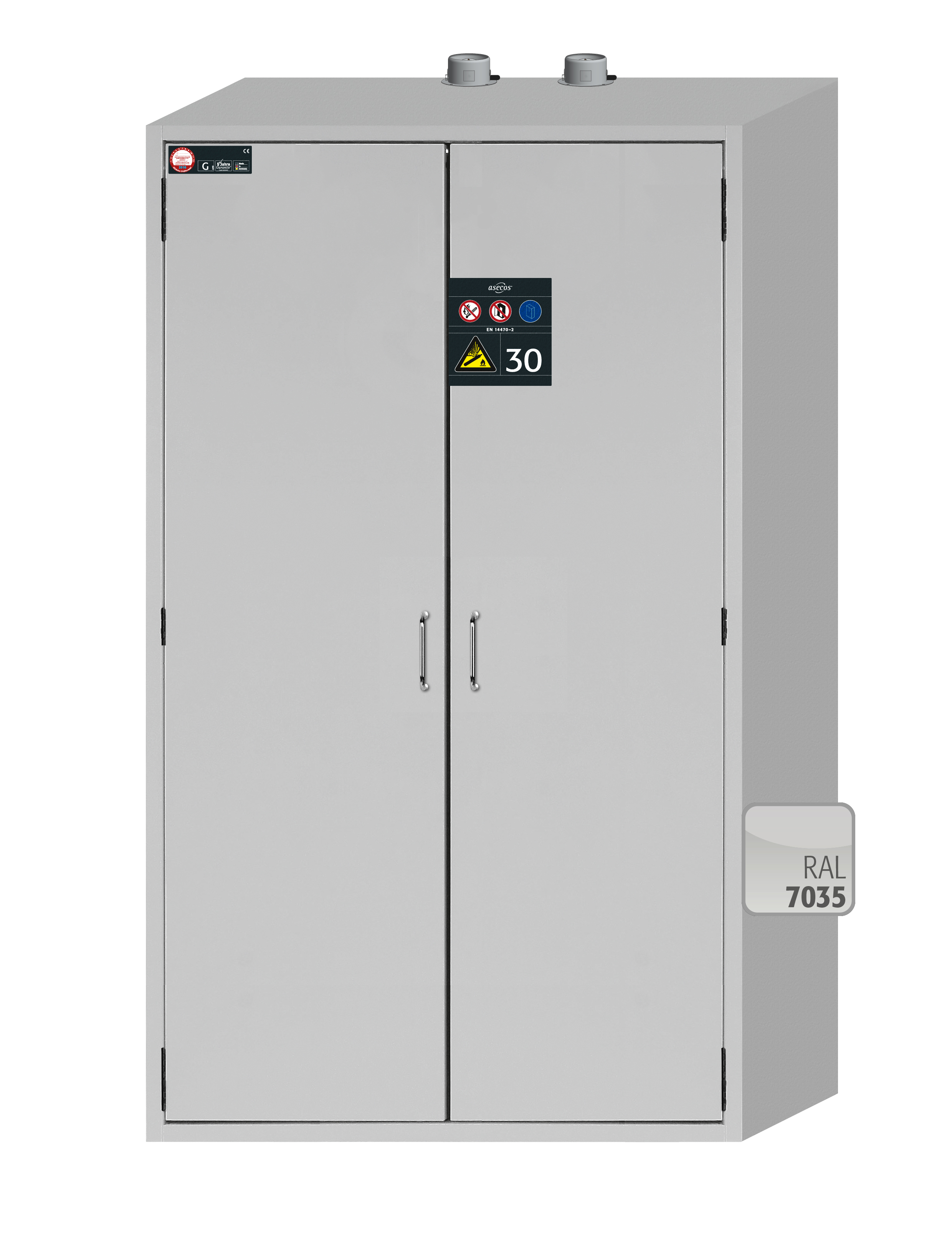 Armoire de stockage intérieure pour bouteilles de gaz G-CLASSIC-30 modèle G30.205.120 - Réf 30663-001-30664_0