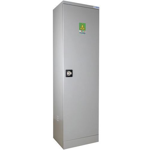 ARMOIRE HAUTE DE SÉCURITÉ POUR PRODUITS DANGEREUX 1 PORTE SÉRIE 16L - TRIONYX