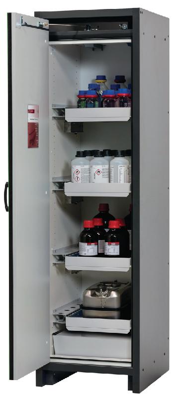 ARMOIRE SÉCURITÉ Q-CLASSIC-30 Q30.195.056 GRIS/VERT - MANUTAN COLLECTIVITÉS