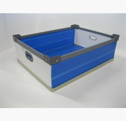Bac en plastique repliable - Z-box lourde ou allégée - brevet Ecopal_0