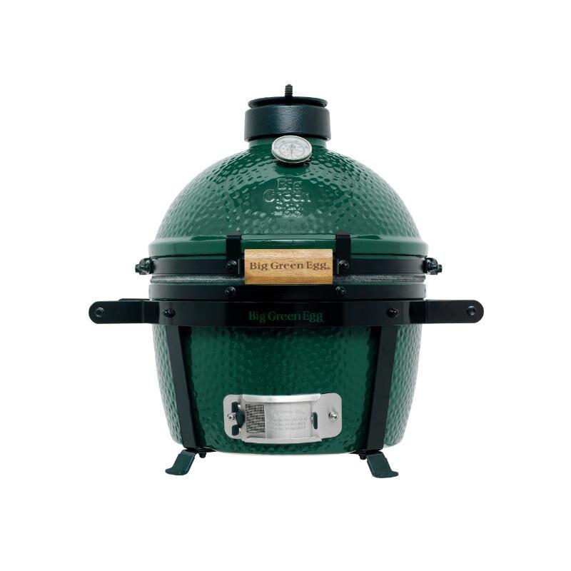 Barbecue kamado Egg MiniMax avec berceau à poignées - 330 mm - Big Green Egg - 0665719119650_0