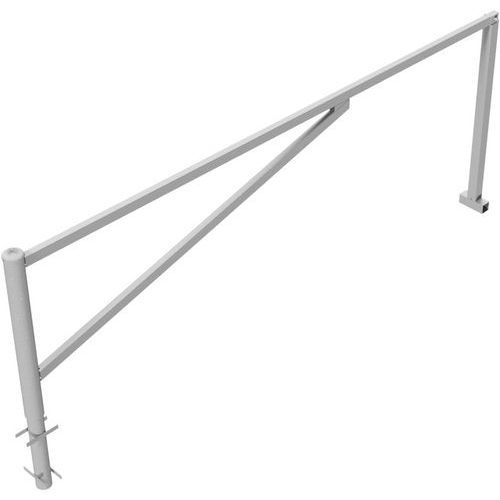 BARRIÈRE PIVOTANTE GALVANISÉ À BÉTONNER POUR CADENAS-3500MM - SCHAKE