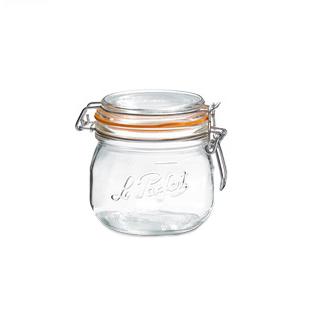 BOCAL HERMÉTIQUE EN VERRE 0,5L JOINT 85MM - LE PARFAIT - SUPER
