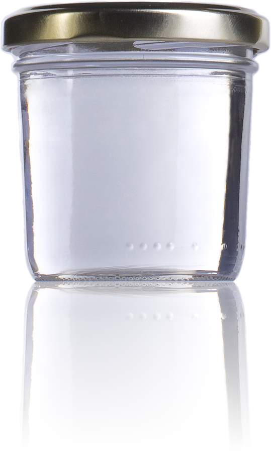 Bocal en verre cylindrique 128 ml - Twist Off TO 63 - Référence 008082-142_0